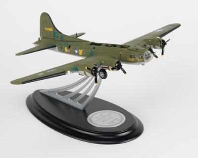 Lot #7396 Robert Morgan Signed Memphis Belle Model Airplane - Image 2