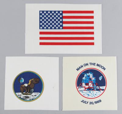 Lot #7110 Apollo 11: Owens Corning 'Apollo Emblems' Beta Cloth Patches - Image 1