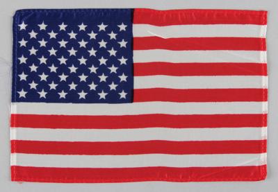 Lot #7205 Apollo 17 Lunar Surface Flown American Flag with Flight-Certified TLS from Gene Cernan and Ron Evans - Image 3