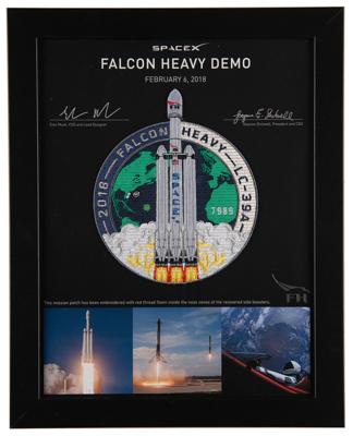 Lot #7361 SpaceX Falcon Heavy Flown Thread Patch - Image 2