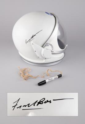 Lot #7064 Frank Borman Signed Project Gemini Helmet Replica