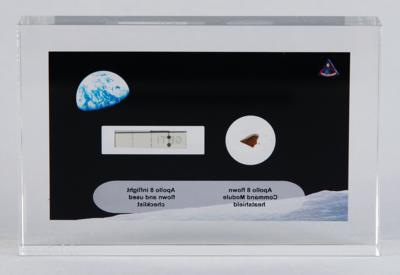 Lot #7066 Apollo 8 Heatshield and Checklist Fragments [Attested as Flown] - Image 3