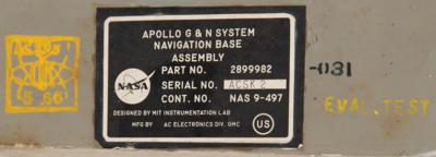 Lot #7235 Apollo CM Block II PGNCS Navigation Base - Image 5