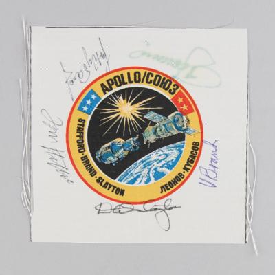 Lot #7286 Apollo-Soyuz Flown Beta Patch - From the Personal Collection of Tom Stafford - Image 1