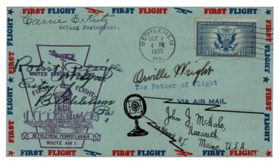 Lot #7401 Orville Wright Signed 'First Flight'