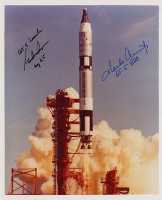 Lot #7042 Gemini 5 Signed Photograph