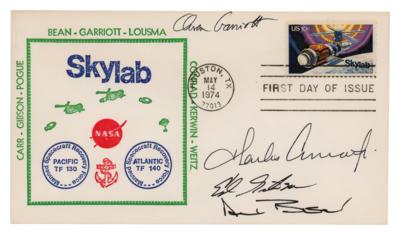 Lot #7277 Skylab Multi-Signed FDC - Bean, Conrad,
