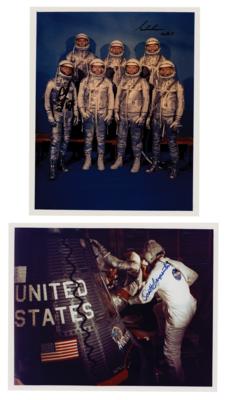 Lot #7016 Mercury Astronauts: Gordon Cooper, Wally