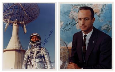 Lot #7008 Scott Carpenter (2) Signed Photographs - Image 1