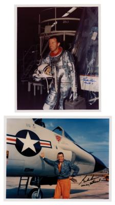 Lot #7014 Gordon Cooper (2) Signed Photographs - Image 1