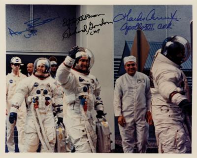 Lot #7123 Apollo 12 Signed Photograph