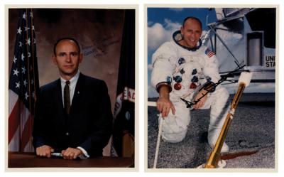 Lot #7129 Alan Bean (2) Signed Photographs - Image 1