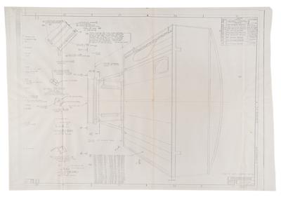 Lot #7217 Apollo Command Module Schematic - Image 1