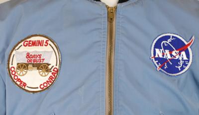 Lot #7026 Gordon Cooper's Gemini 5 Jacket with Rare '8 Days or Bust' Patch - Image 3