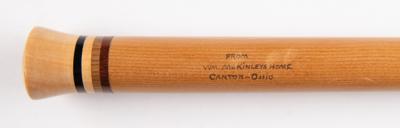 Lot #13 William McKinley: Wooden Relic Cane by William A. Hutchinson - Image 2
