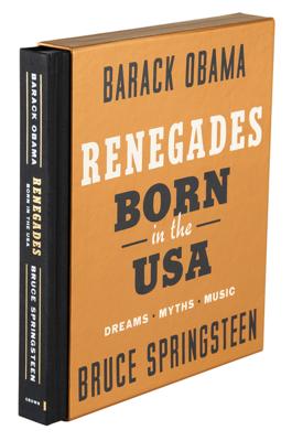 Lot #54 Barack Obama and Bruce Springsteen Signed Book - Image 4