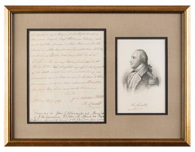 Lot #273 Benedict Arnold Autograph Letter Signed on Lumber Trade - Image 2