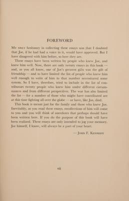 Lot #93 John F. Kennedy - As We Remember Joe Book - Privately Printed in an Edition of 250 - Image 3