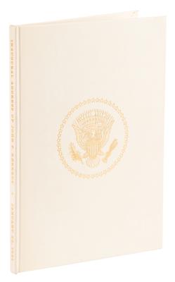 Lot #94 'Inaugural Address of John F. Kennedy' Specially Bound Book From the Estate of Jacqueline Kennedy - Image 1