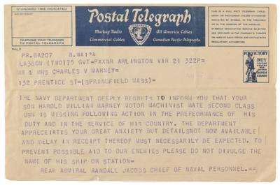 Lot #108 John F. Kennedy (4) Signed Letters to the Mother of Harold Marney, a Lost Crew Member of PT-109 - with a Purple Heart medal, photographs, and archival family documents - Image 13