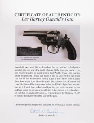 Lot #115 Lee Harvey Oswald's First Gun: Iver Johnson .38 Revolver, Personally-Owned by the Assassin - Image 11