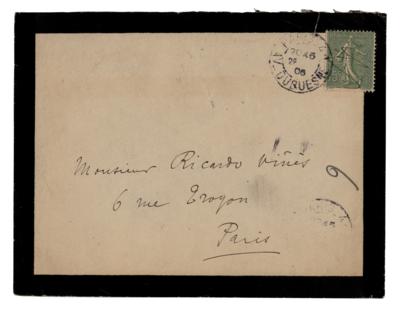 Lot #509 Henri Duparc Autograph Letter Signed - Image 4