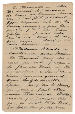 Lot #506 Pablo Casals Autograph Letter Signed (8 pages) - Image 2