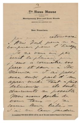 Lot #506 Pablo Casals Autograph Letter Signed (8 pages) - Image 3