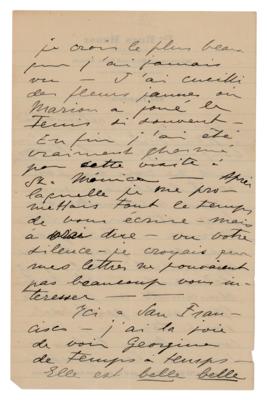 Lot #506 Pablo Casals Autograph Letter Signed (8 pages) - Image 4