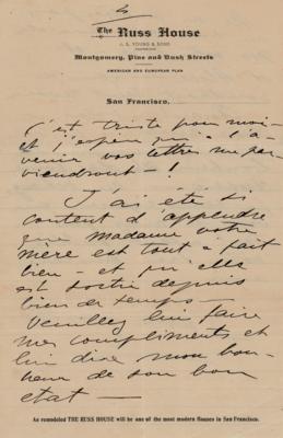 Lot #506 Pablo Casals Autograph Letter Signed (8 pages) - Image 7