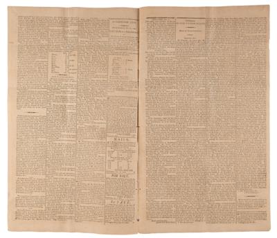 Lot #42 Thomas Jefferson Election Newspaper: The National Intelligencer (February 11, 1801) - Image 2