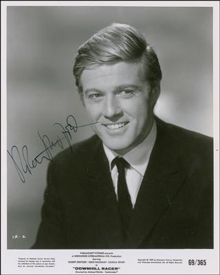 Lot #625 Robert Redford Signed Photograph for Downhill Racer - Image 1