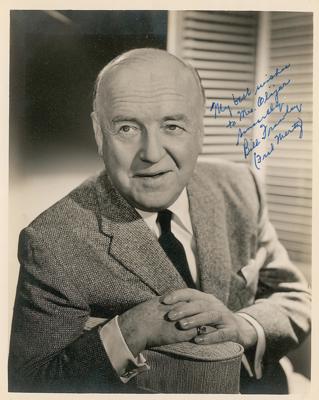 Lot #598 William Frawley Signed Photograph - Image 1