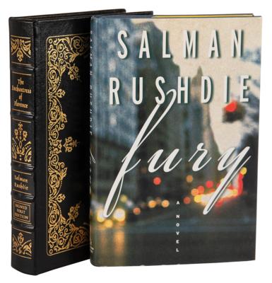 Lot #473 Salman Rushdie (2) Signed Books - Fury