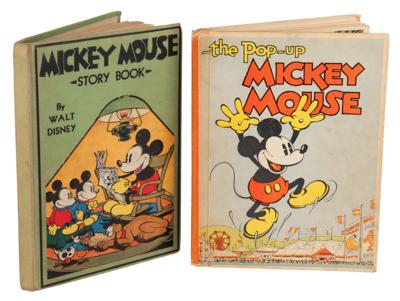 Lot #432 Walt Disney: (2) Early Mickey Mouse Books