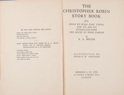 Lot #466 A. A. Milne: The Christopher Robin Story Book (First Edition) - Image 2