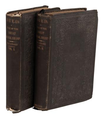 Lot #477 Harriet Beecher Stowe: Dred; A Tale of the Great Dismal Swamp (First Edition) - Image 1