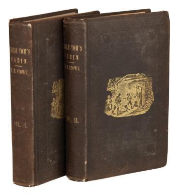 Lot #476 Harriet Beecher Stowe: Uncle Tom's Cabin (Early Printing) - Image 1
