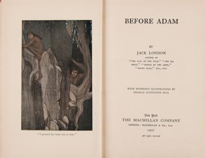 Lot #461 Jack London: Before Adam (First Edition) - Image 2