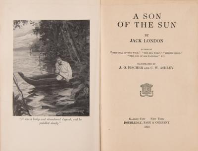 Lot #462 Jack London: A Son of the Sun (First Edition) - Image 2