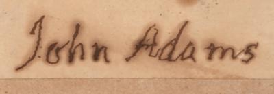 Lot #2 John Adams Letter Signed "with my blind eyes, and palsied hands" - Image 2