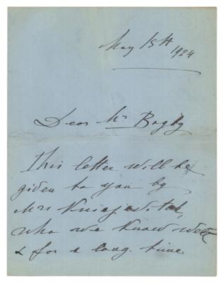 Lot #272 Felix Yusupov Autograph Letter Signed - Image 1