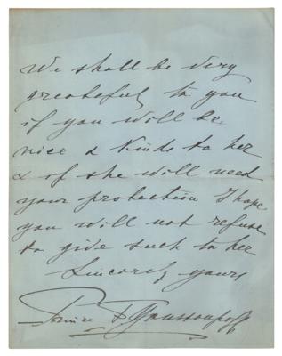 Lot #272 Felix Yusupov Autograph Letter Signed - Image 2