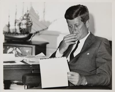 Lot #88 John F. Kennedy's Personal Copy of Why England Slept with Original Photograph - Image 4