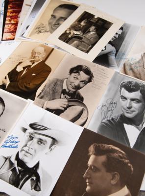 Lot #572 Classic Actors (20) Signed Photographs