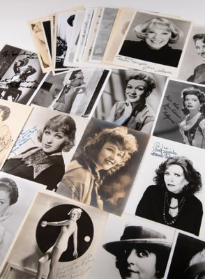 Lot #574 Classic Actresses (36) Signed Photographs