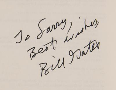 Lot #228 Bill Gates Signed Book - The Road Ahead - Image 2