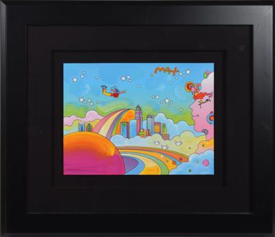 Lot #399 Peter Max Original Artwork - 'Cosmic Series: Charlotte Ver. I #3' - Image 1