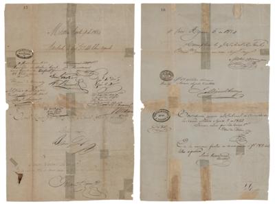 Lot #264 Antonio Lopez de Santa Anna Document Signed - Image 3