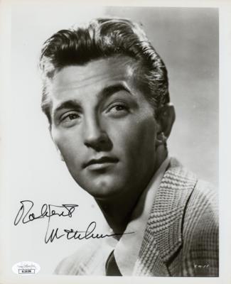 Lot #619 Robert Mitchum Signed Photograph - Image 1